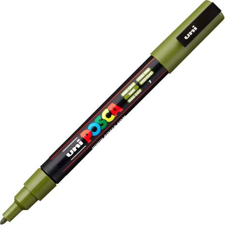 Μαρκαδόρος Posca PC-3M fine1.3mm khaxi green